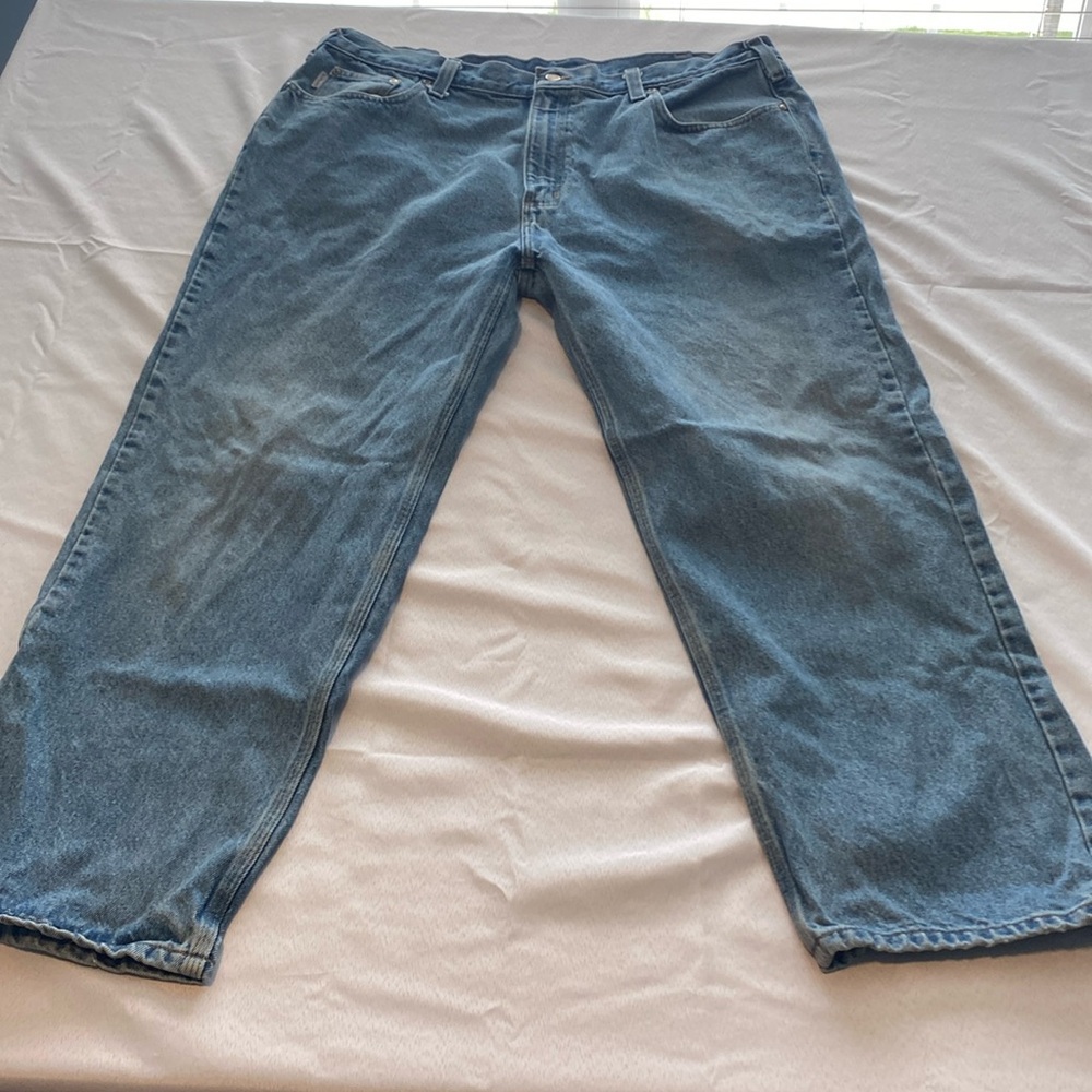 Carhartt Men's 42 X 30 Relaxed Fit Jeans